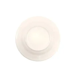 KAIA HOME AURA II Talerz deserowy 17 cm / 12 sztuk ceramika ecru
