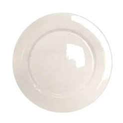 KAIA HOME AURA II Talerz obiadowy 26,5 cm / 18 sztuk ceramika ecru