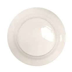 KAIA HOME AURA II Talerz obiadowy 26,5 cm / 6 sztuk ceramika ecru