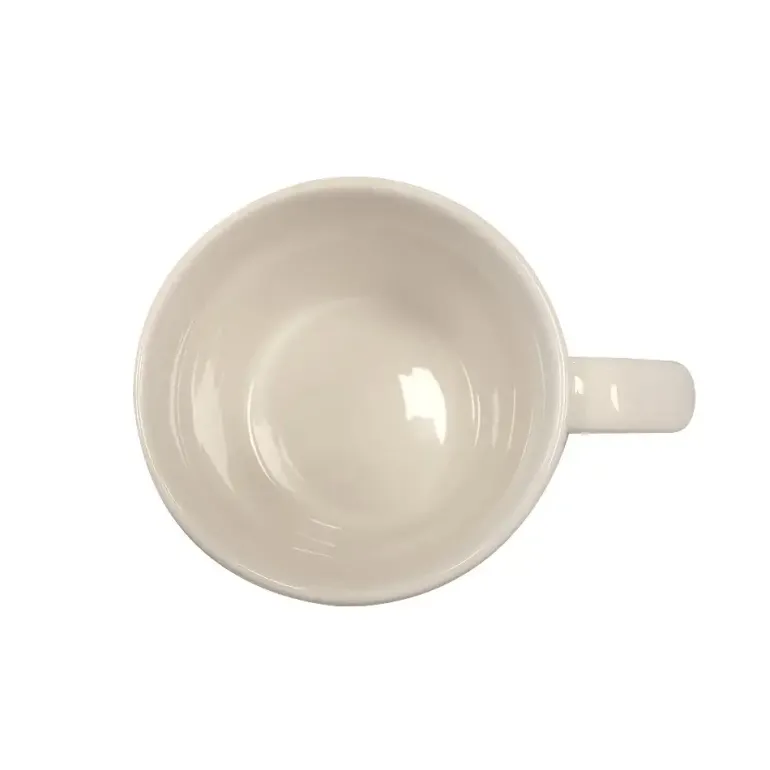 KAIA HOME AURA Kubek duży jumbo 650 ml 6 sztuk / ceramika ecru