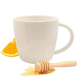 KAIA HOME AURA Kubek duży jumbo 650 ml / ceramika ecru