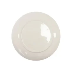 KAIA HOME AURA Talerz deserowy 20,5 cm / 12 sztuk ceramika ecru
