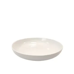 KAIA HOME AURA Talerz głęboki 21,5 cm / 12 sztuk ceramika ecru