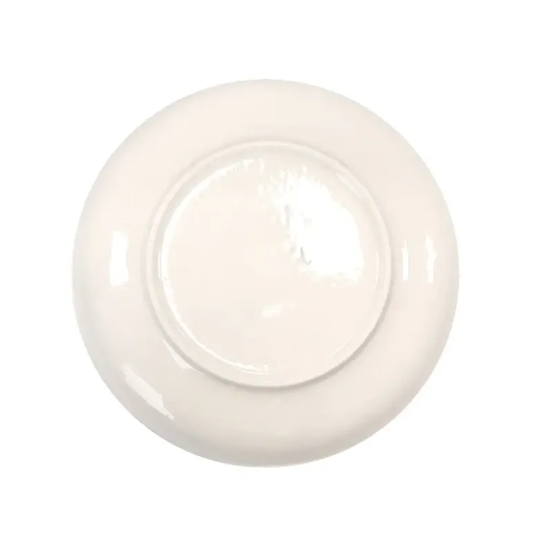 KAIA HOME AURA Talerz głęboki 21,5 cm / 12 sztuk ceramika ecru