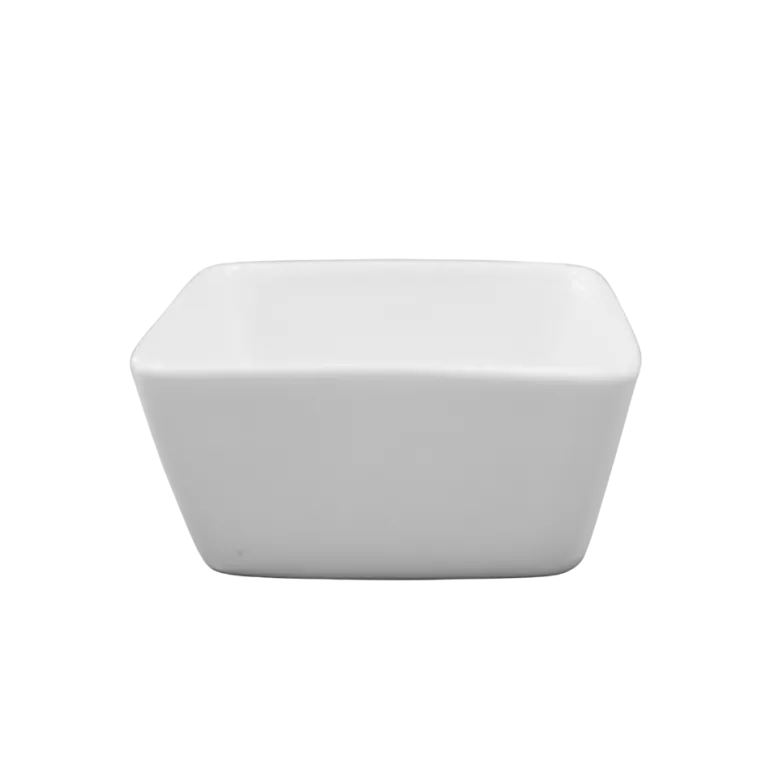 KAIA HOME BASIC Komplet 12x Miska czarka dipówka kwadrat 100 ml / 8,5 cm