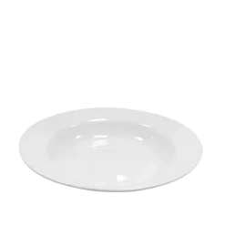 KAIA HOME BASIC Talerz głęboki 22 cm / biała ceramika