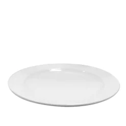 KAIA HOME BASIC Talerz obiadowy 28 cm / 6 sztuk biała ceramika