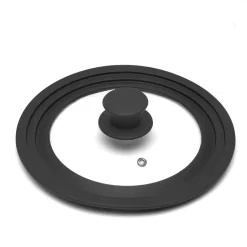 KAIA HOME Zestaw 2 pokrywek uniwersalnych / Średnica od 18 do 28 cm
