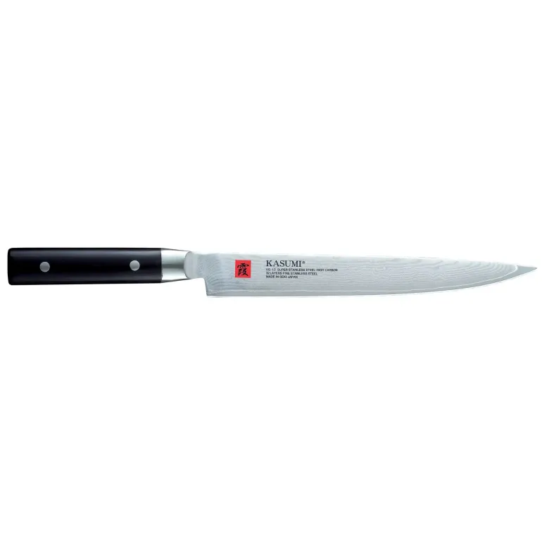 KASUMI DAMASCUS Japoński nóż Slicer 24 cm / stal damasceńska