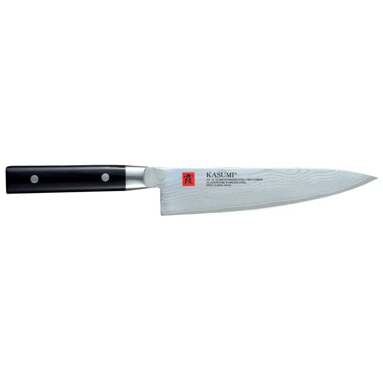 KASUMI DAMASCUS Japoński nóż szefa kuchni 20 cm / stal damasceńska