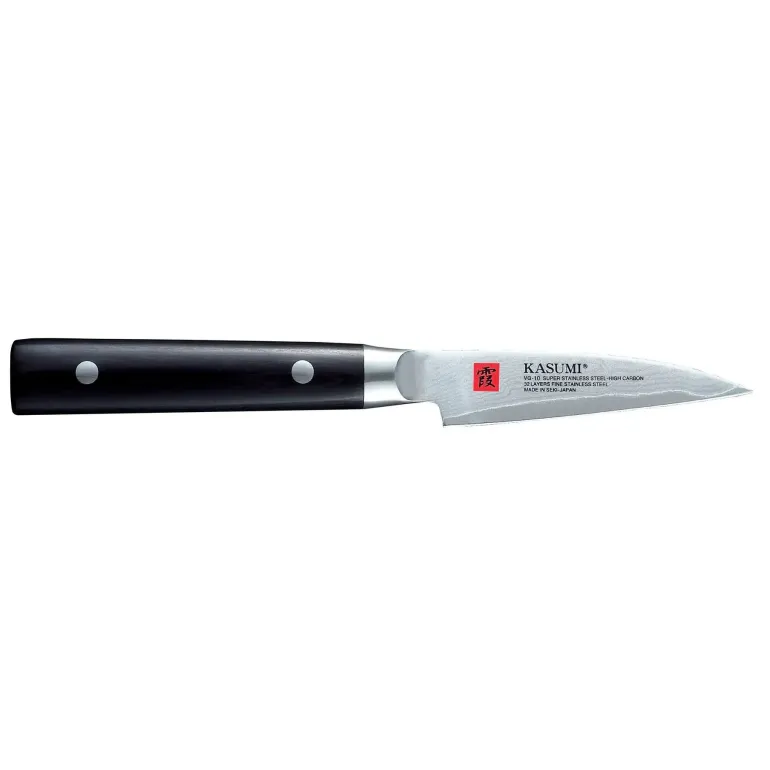 KASUMI DAMASCUS Nóż do carvingu / oczkowania 8 cm / stal damasceńska