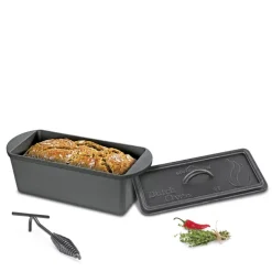 KÜCHENPROFI | Dutch Oven | żeliwna forma do pieczenia chleba, 28 x 12 x 10,5 cm, 3,0 l