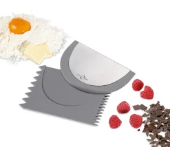 Küchenprofi łopatki do ciasta 2 szt./ stal nierdzewna / silikon