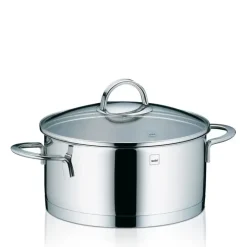 KELA CAILIN Stalowy garnek 3 l z pokrywką ⌀ 20 cm / indukcja