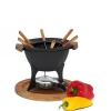 KELA COUNTRY Zestaw do fondue 1 l dla 6 osób / żeliwo