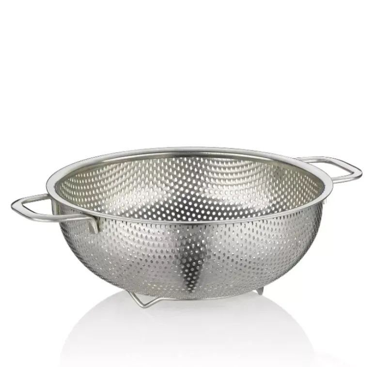 KELA Durszlak stalowy na nóżkach ARES, ⌀ 19,5 cm / FreeForm