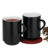 KELA MATTIA Kubki ceramiczne 0,3 l. / 2 szt. / czarne / FreeForm
