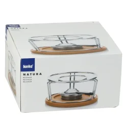 KELA NATURA Podgrzewacz do fondue ⌀ 21,5 x 11,5 cm / FreeForm