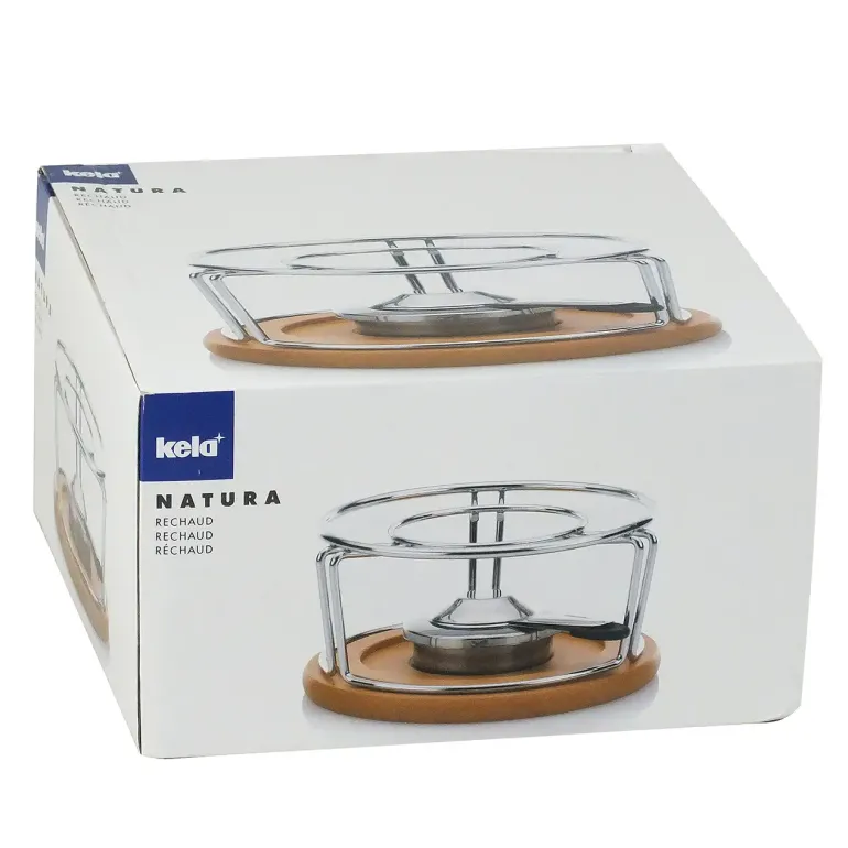 KELA NATURA Podgrzewacz do fondue ⌀ 21,5 x 11,5 cm / FreeForm