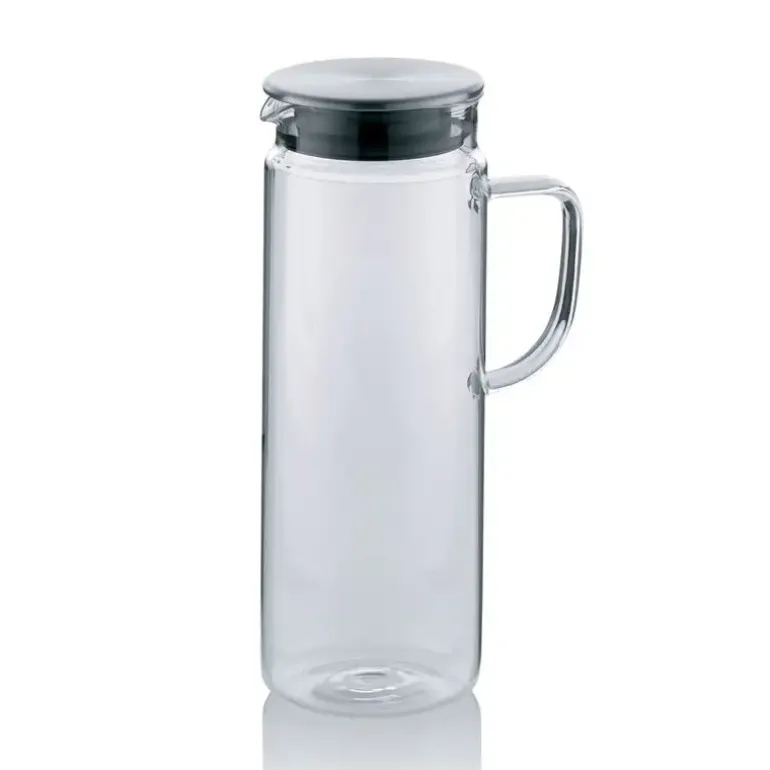 KELA PITCHER Dzbanek ze stalową pokrywą 1,6 l / szkło