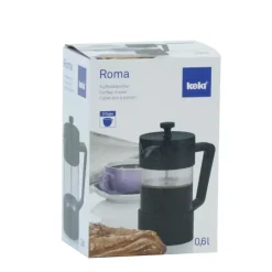 KELA | Roma | kafeteria tłokowa, ⌀ 9 x 18,5 cm, 0,6 l