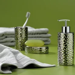 KELA | Sterling | zestaw do WC, ceramika/stal nierdzewna, śred. 10,5 x 45 cm