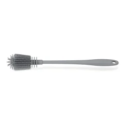 KELA | Susa | silikonowa szczotka do mycia karafek, 31 cm, szara