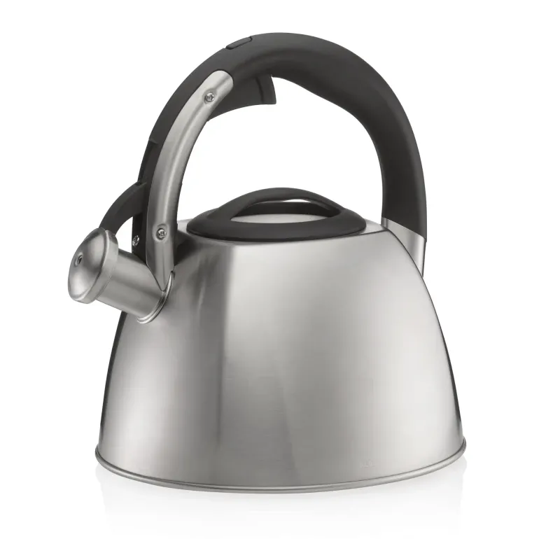 KELA VITUS Czajnik z gwizdkiem 2,4 l indukcja / metaliczny matowy / FreeForm