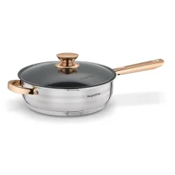 KönigHOFFER BARI ROSE GOLD Komplet garnków ze stali nierdzewnej 12 elementów / indukcja