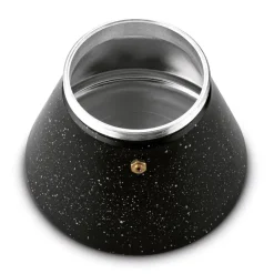 KÖNIGHOFFER BLACK GRANITE MARBLE Kawiarka do espresso 300 ml / aluminium
