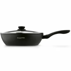 KönigHOFFER CORVOS Patelnia głęboka z pokrywką 28 cm / aluminium / indukcja