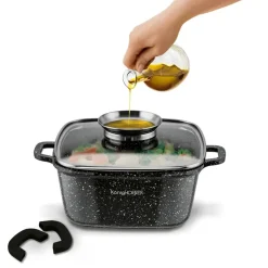 KÖNIGHOFFER KINGSTONE Garnek ceramiczny z aromatyzerem 3,0 L / indukcja