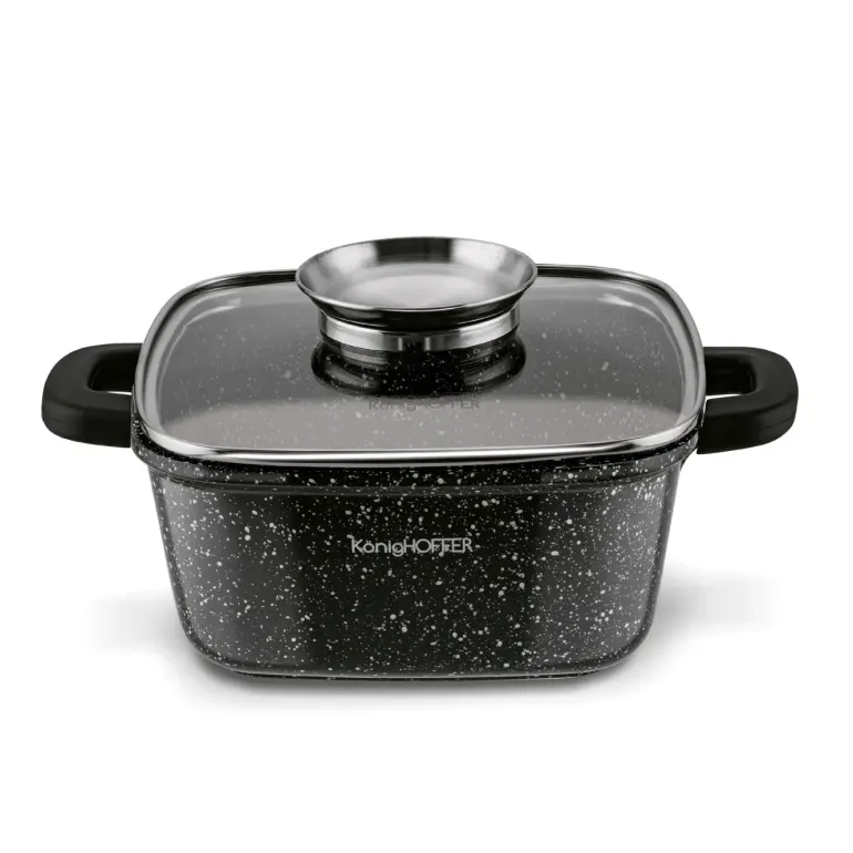 KÖNIGHOFFER KINGSTONE Garnek ceramiczny z aromatyzerem 3,0 L / indukcja