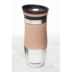 KönigHOFFER LOARA Kubek termiczny 400 ml / cappuccino / stal nierdzewna