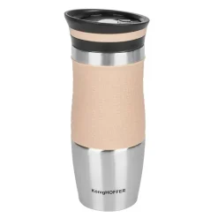 KönigHOFFER LOARA Kubek termiczny 400 ml / cappuccino / stal nierdzewna