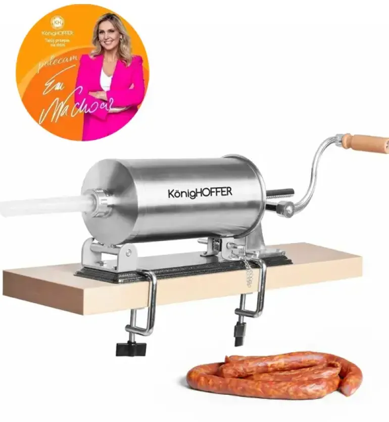 KönigHOFFER Maszynka / nadziewarka do kiełbasy 3 kg / pozioma