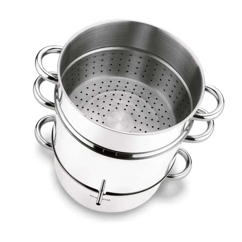 KönigHOFFER Sokownik / Garnek do soków 5 l / stal nierdzewna / indukcja