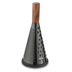 KönigHOFFER TARKA STOŻKOWA DARK CZARNA AKACJOWA RĄCZKA 27.5X12CM