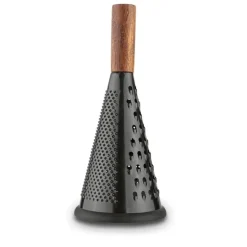 KönigHOFFER TARKA STOŻKOWA DARK CZARNA AKACJOWA RĄCZKA 27.5X12CM