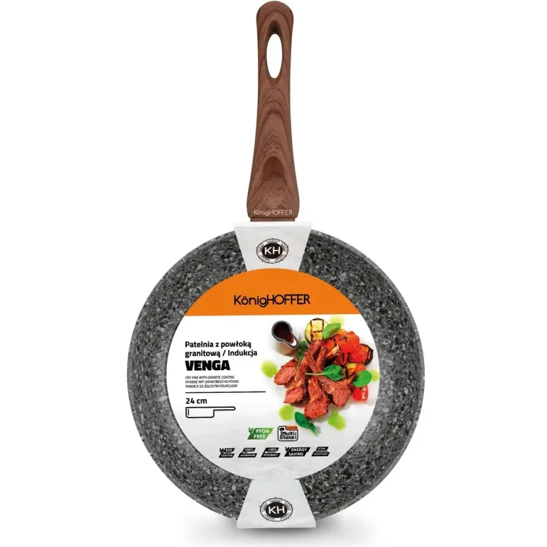 KönigHOFFER VENGA Patelnia granitowa 24 cm non stick / indukcja