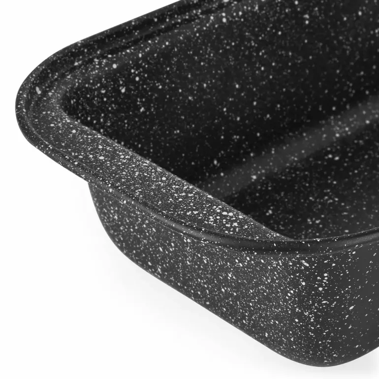 KONIGHOFFER BLACK MARBLE Forma do pieczenia 30 x 13 x 5,5 cm / prostokątna / stal węglowa