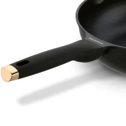 KONIGHOFFER BLACK ROSE PATELNIA WOK 30 CM Z POKRYWKĄ / INDUKCJA