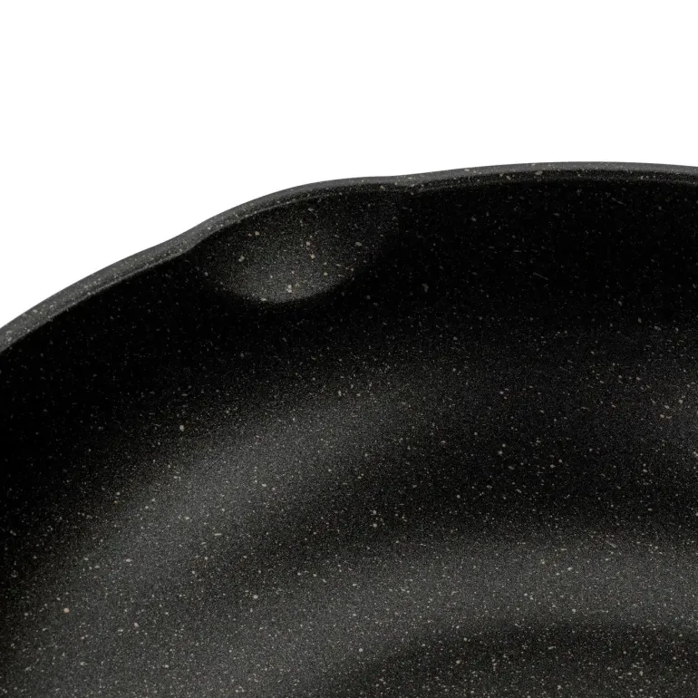 KONIGHOFFER BLACK ROSE PATELNIA WOK 30 CM Z POKRYWKĄ / INDUKCJA