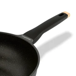 KONIGHOFFER BLACK ROSE PATELNIA WOK 30 CM Z POKRYWKĄ / INDUKCJA