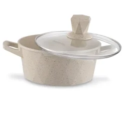 KONIGHOFFER CORTE Zestaw garnków z pokrywkami 8 elementów / aluminium / indukcja / powłoka non-stick
