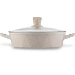 KONIGHOFFER CORTE Zestaw garnków z pokrywkami 8 elementów / aluminium / indukcja / powłoka non-stick