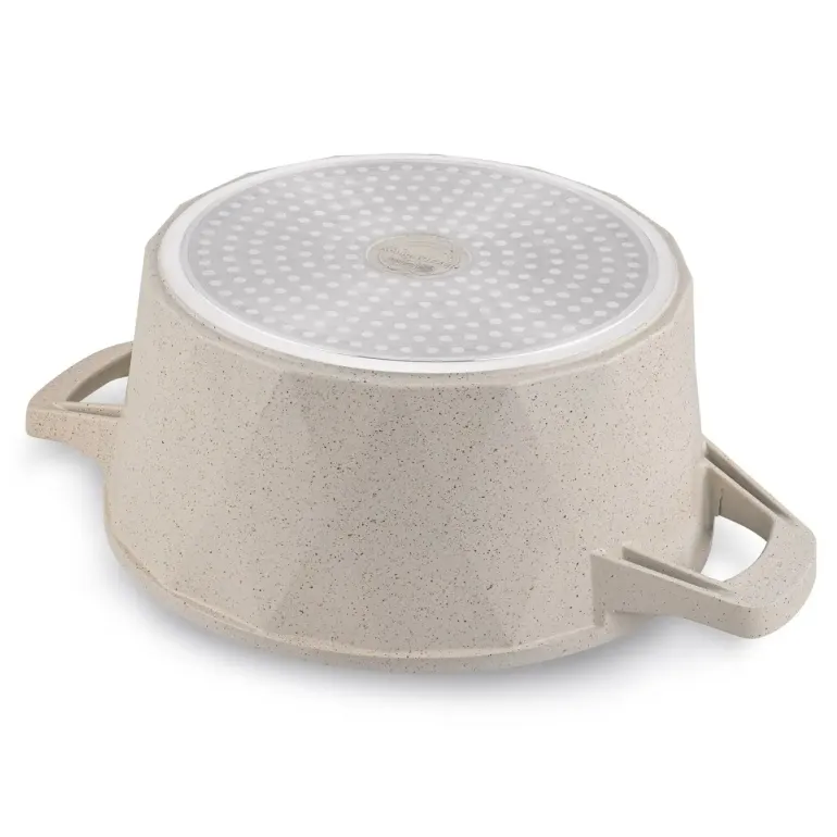 KONIGHOFFER CORTE Zestaw garnków z pokrywkami 8 elementów / aluminium / indukcja / powłoka non-stick