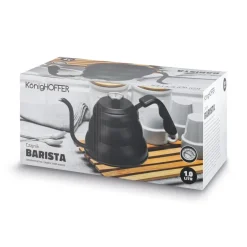 KONIGHOFFER CZAJNIK BARISTA KONEWKA 1L CZARNY