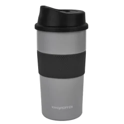 KonigHOFFER ELLIOT Kubek termiczny 440 ml / szary / stal nierdzewna
