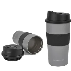 KonigHOFFER ELLIOT Kubek termiczny 440 ml / szary / stal nierdzewna